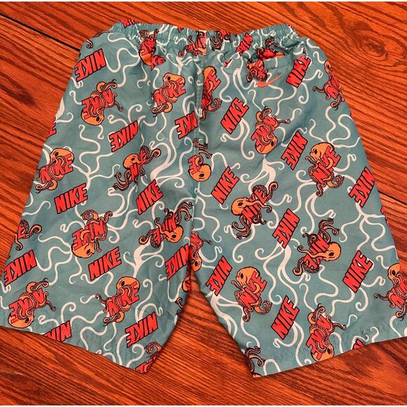 Nike Octopus swim trunks short bathing suit size youth large - Picture 5 of 6